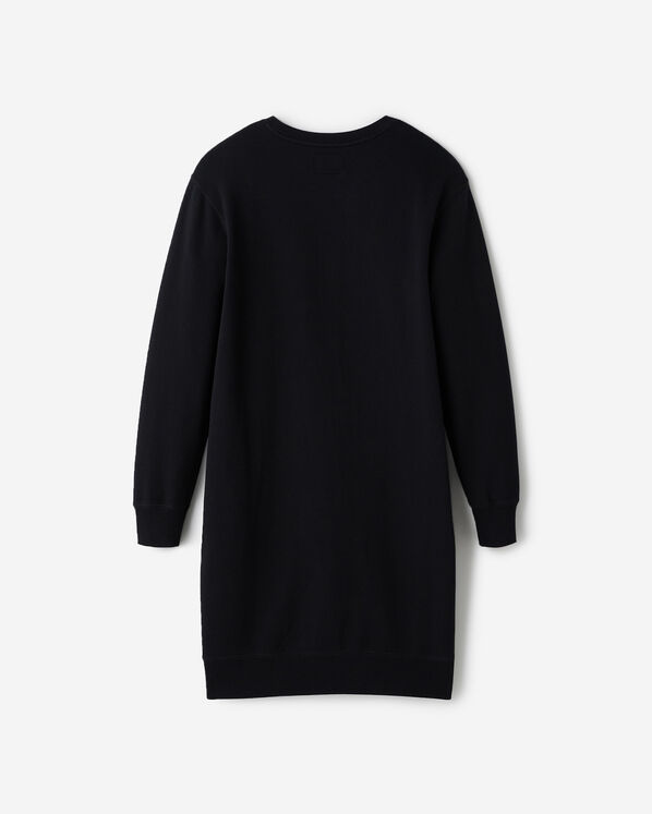 Organic Cooper Long Sleeve Sweat Dress Organic Cooper Long Sleeve Sweat Dress