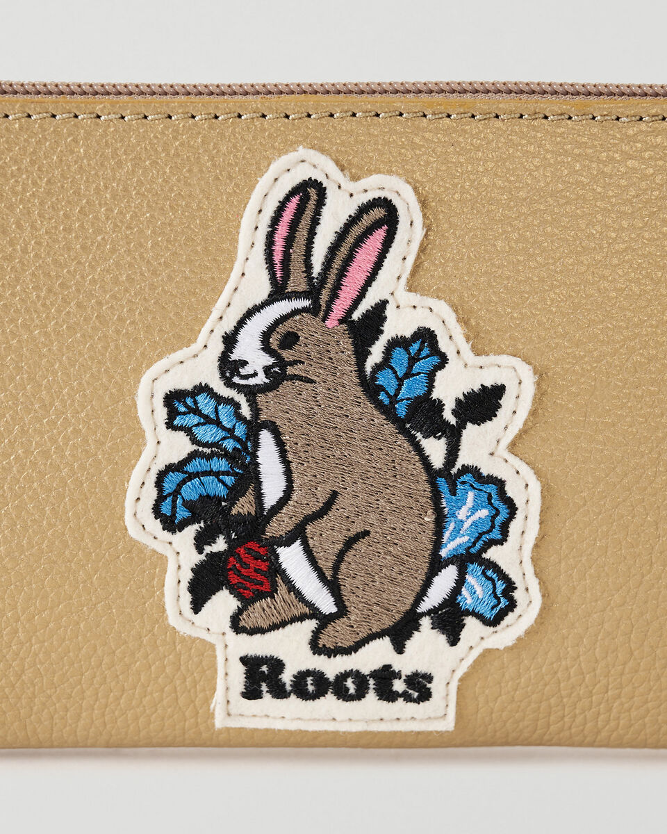 Rabbit Medium Zip Pouch