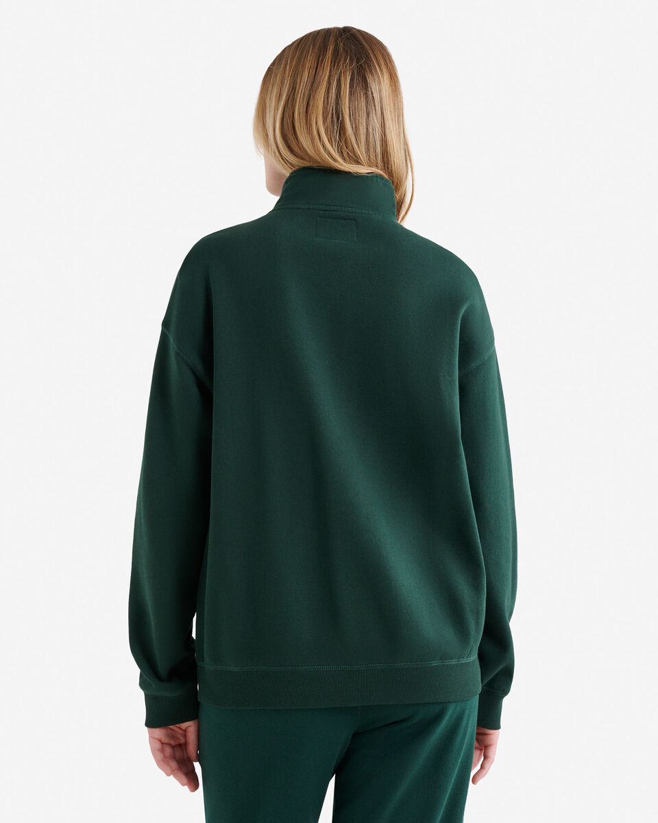 Organic Cooper Relaxed Half Zip Stein