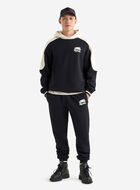 Pantalon original en molleton à chevilles côtelées Cabane