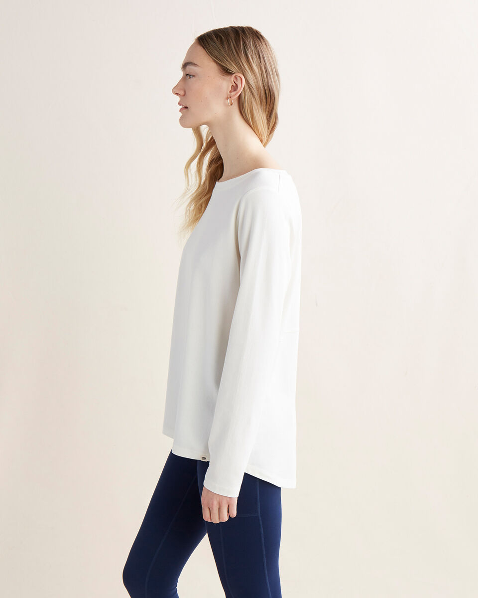 Roots Canmore High Low Long Sleeve Top. 3