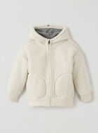 Toddler Sherpa Relaxed Zip Hoodie