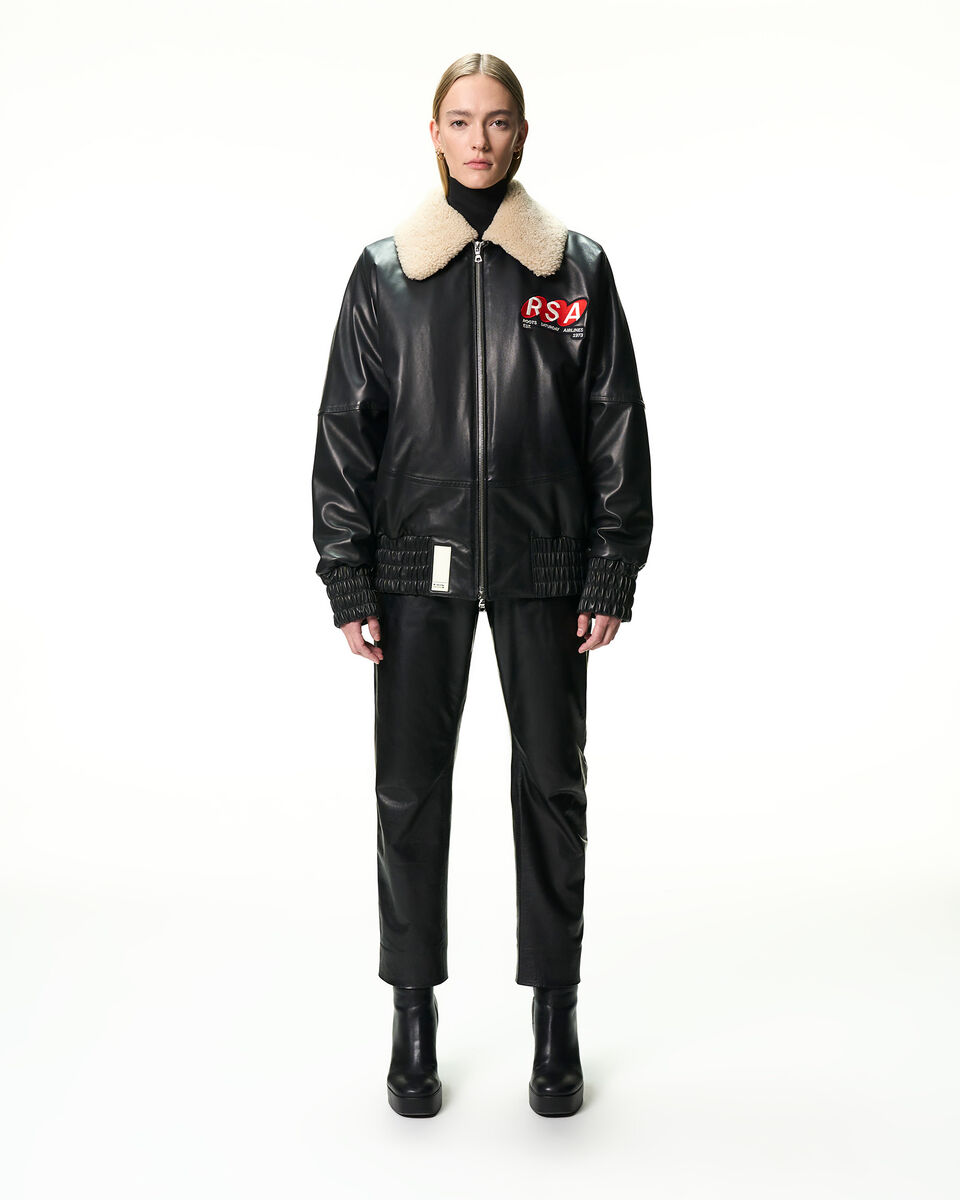 Blouson aviateur Roots X Mr. Saturday