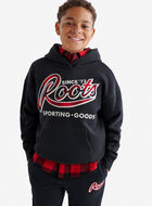 Kids Plaid Applique Hoodie