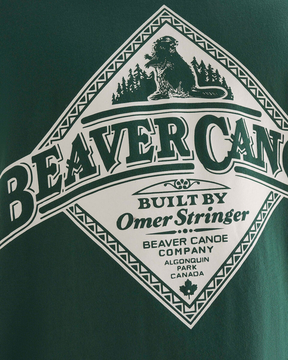 T-shirt décontracté Beaver Canoe pour homme 