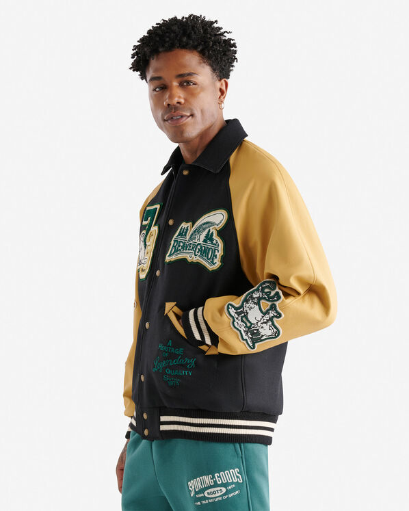 Beaver Canoe Varsity Jacket
