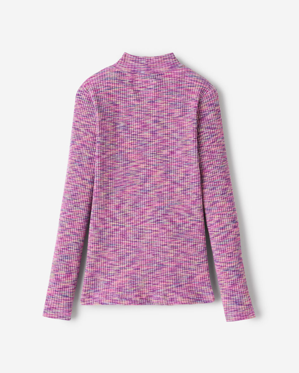 Chandail à col montant en fil multicolore pour enfants