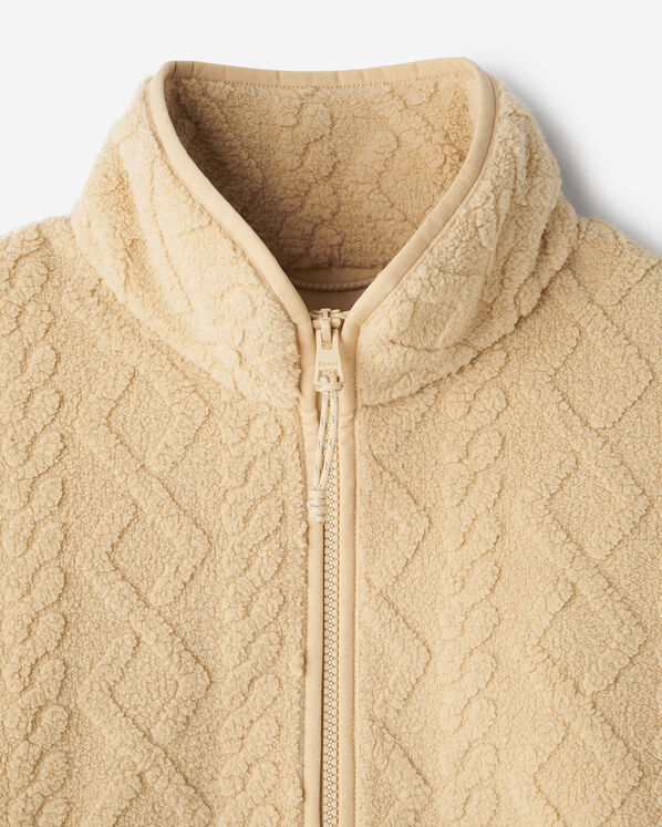 Cable Shearling Fleece Half Zip Cable Shearling Fleece Half Zip