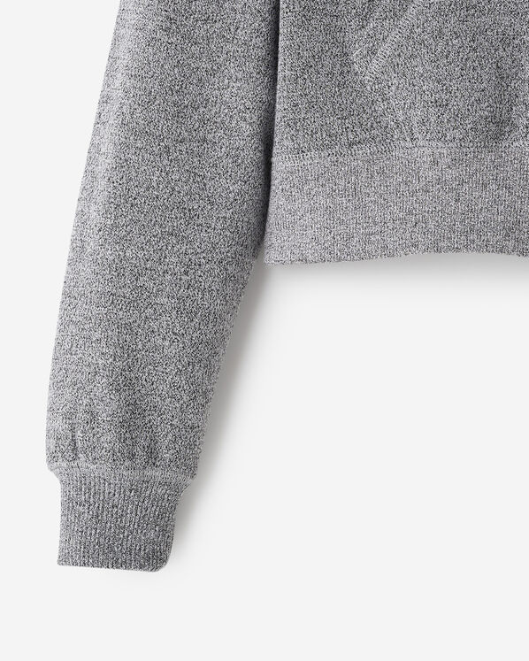 Girls Organic Cooper Shrunken Zip Hoodie Girls Organic Cooper Shrunken Zip Hoodie