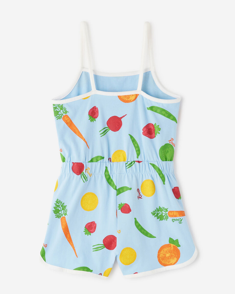 Girls Garden Print Romper