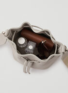 Mini sac seau en cuir Cervino