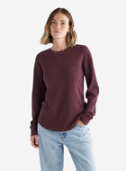 Waffle Long Sleeve Top