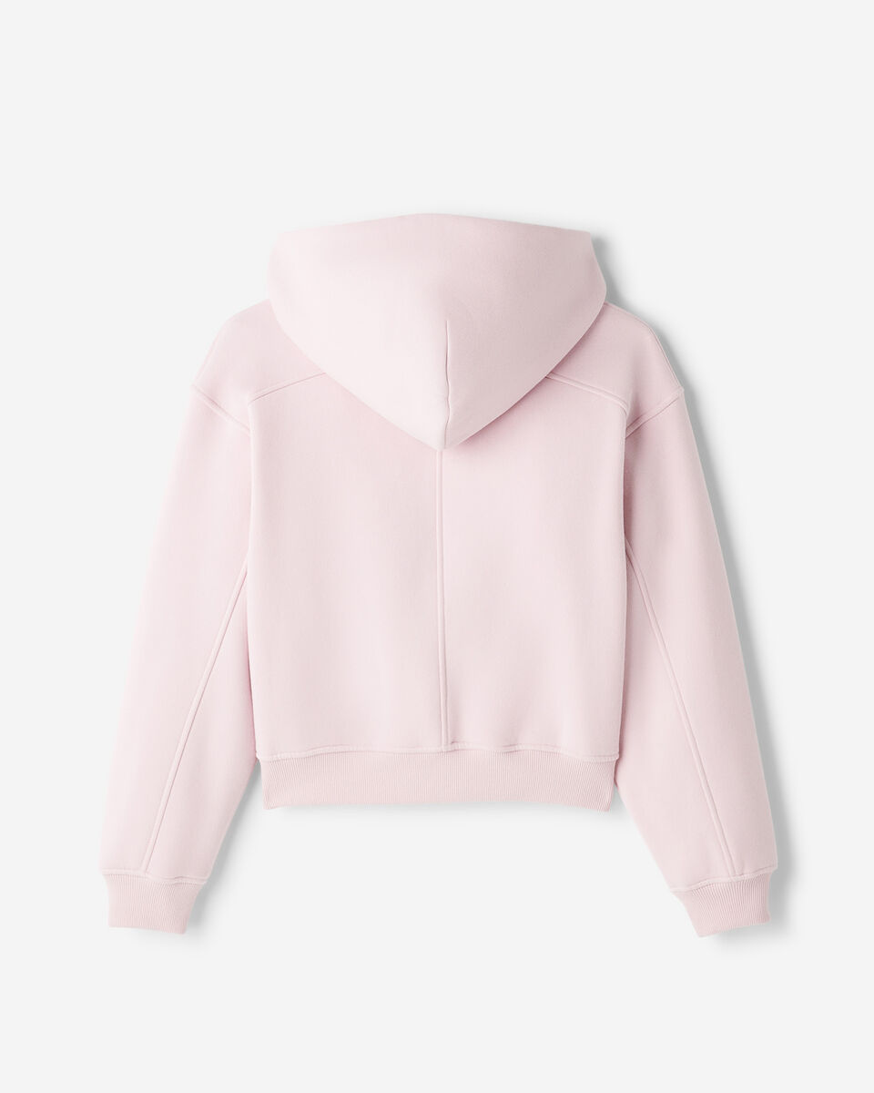 Chandail &agrave; capuchon en molleton nuage