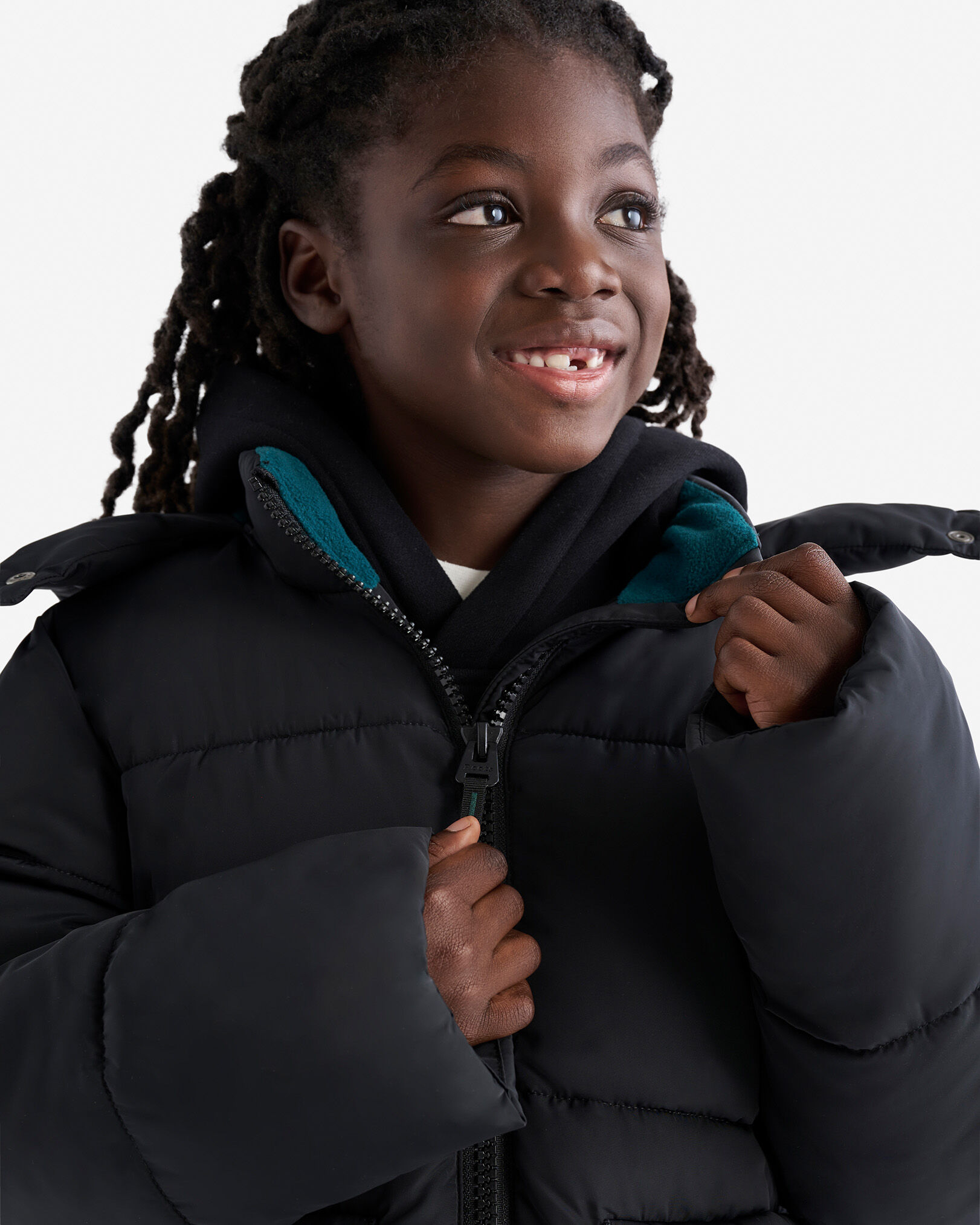 Kids puffer coat store