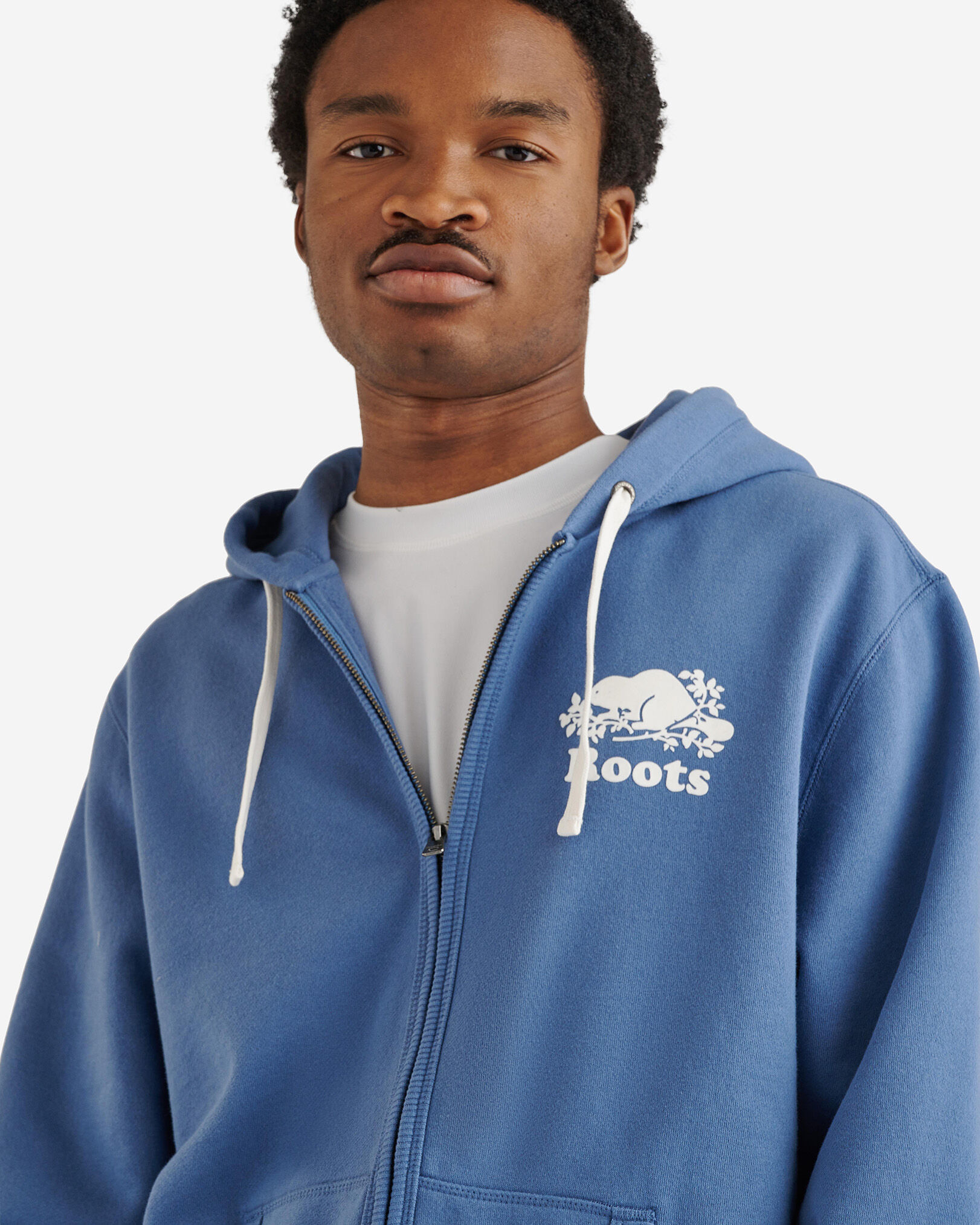 Roots blue hoodie discount