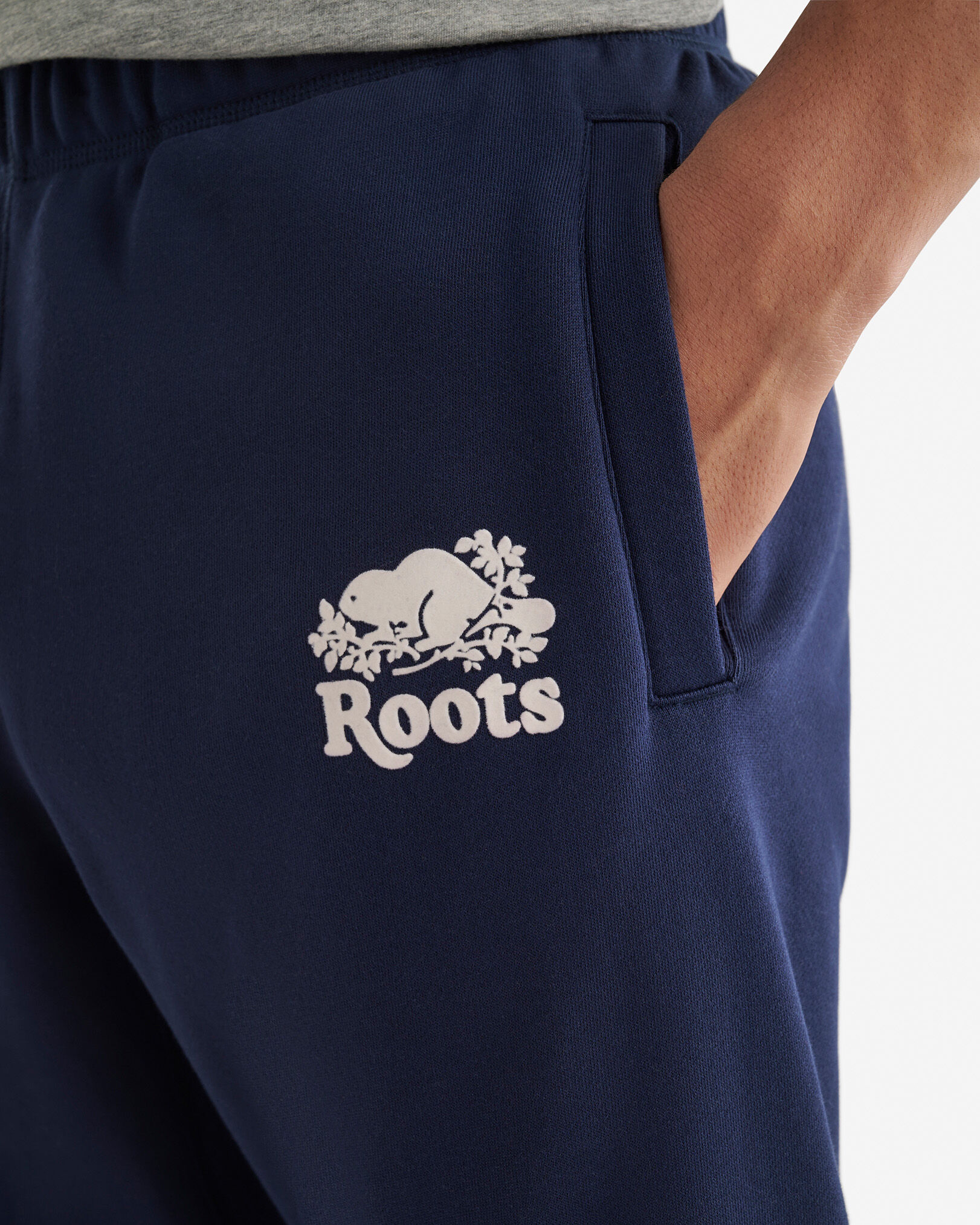 Pantalon original en molleton à chevilles Cabane