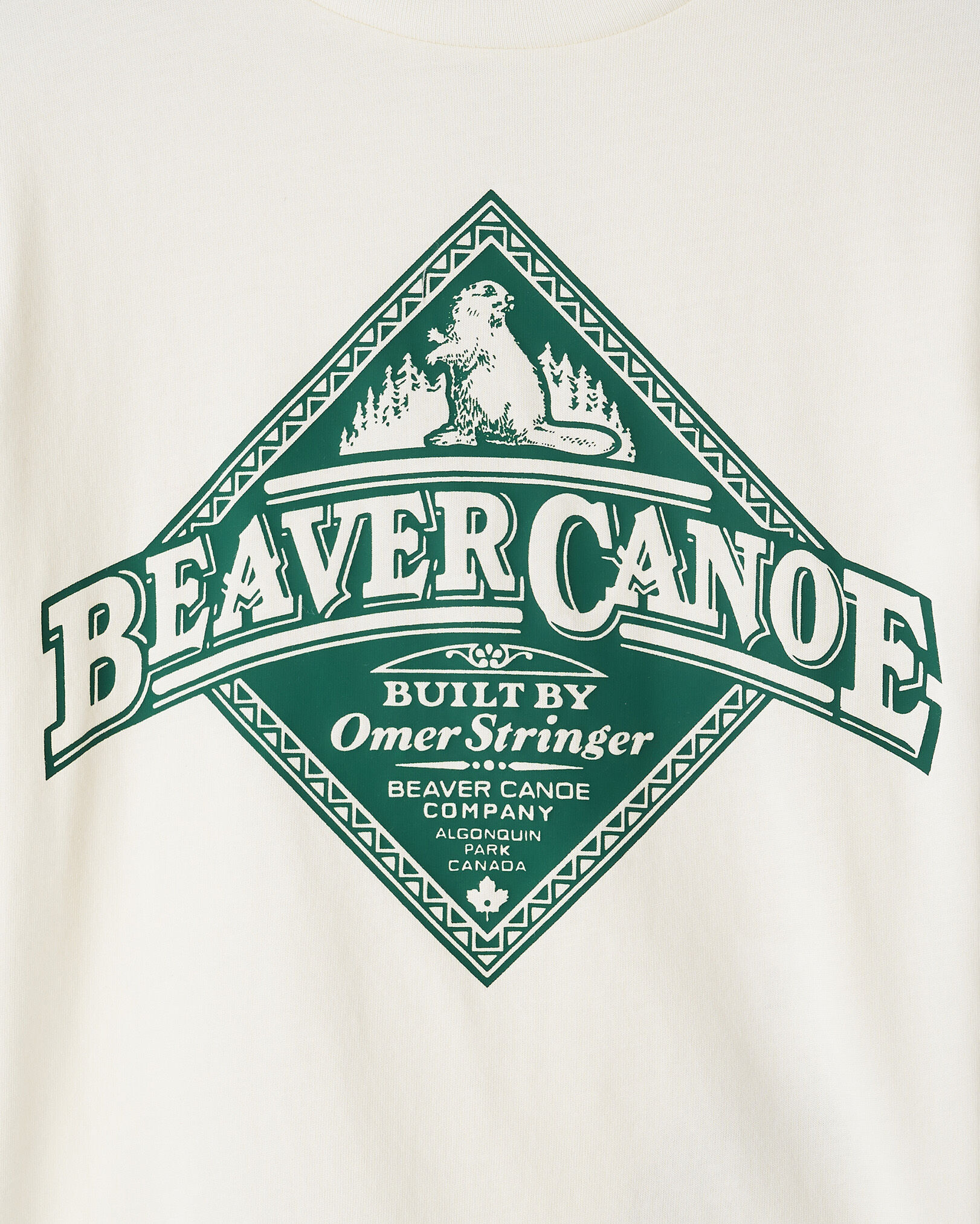 Toddler Beaver Canoe T-Shirt