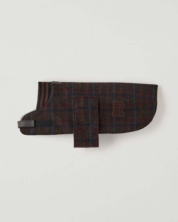 XS Moon Plaid Dog Jacket