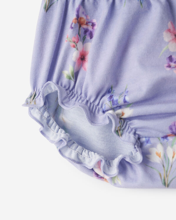 Robe babydoll motif floral Cooper pour bébé
