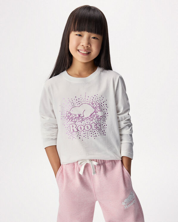 Kids Cooper Glitter Long Sleeve T-Shirt