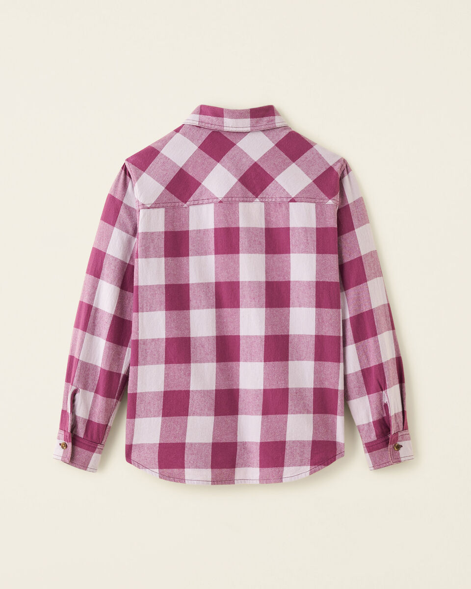 Kids Relaxed Park Plaid Shirt