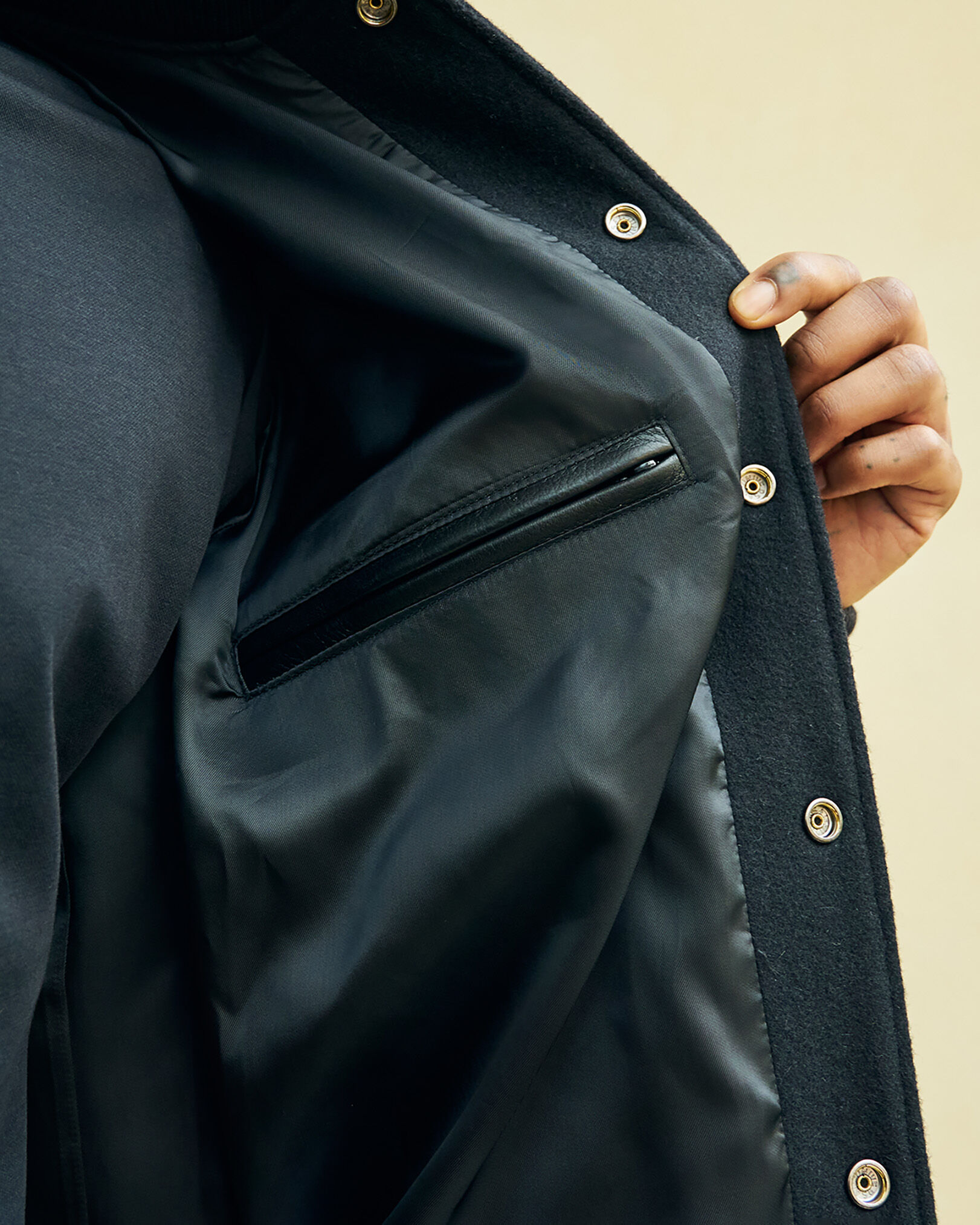 Roots mens new arrivals leather jacket