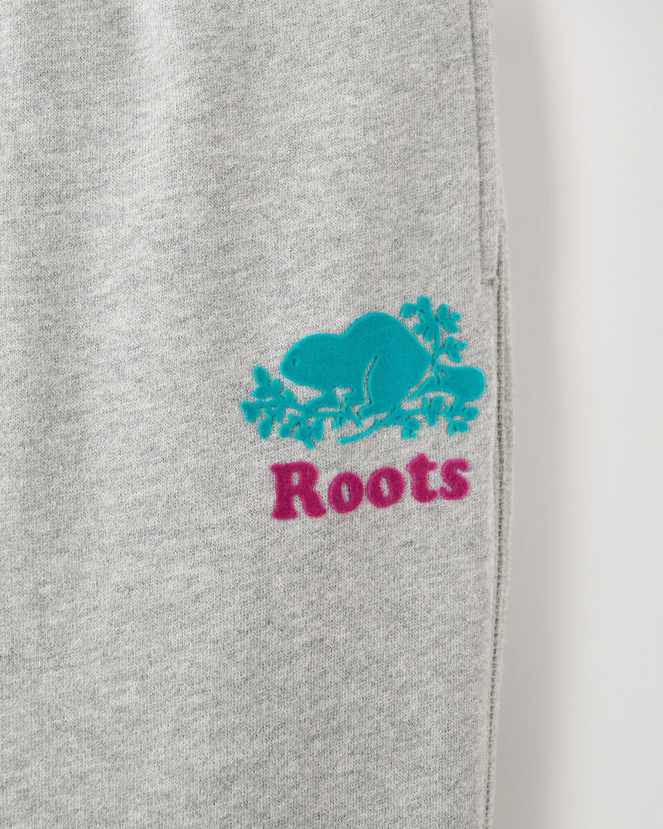 Pantalon original en molleton Roots de coton bio pour enfants