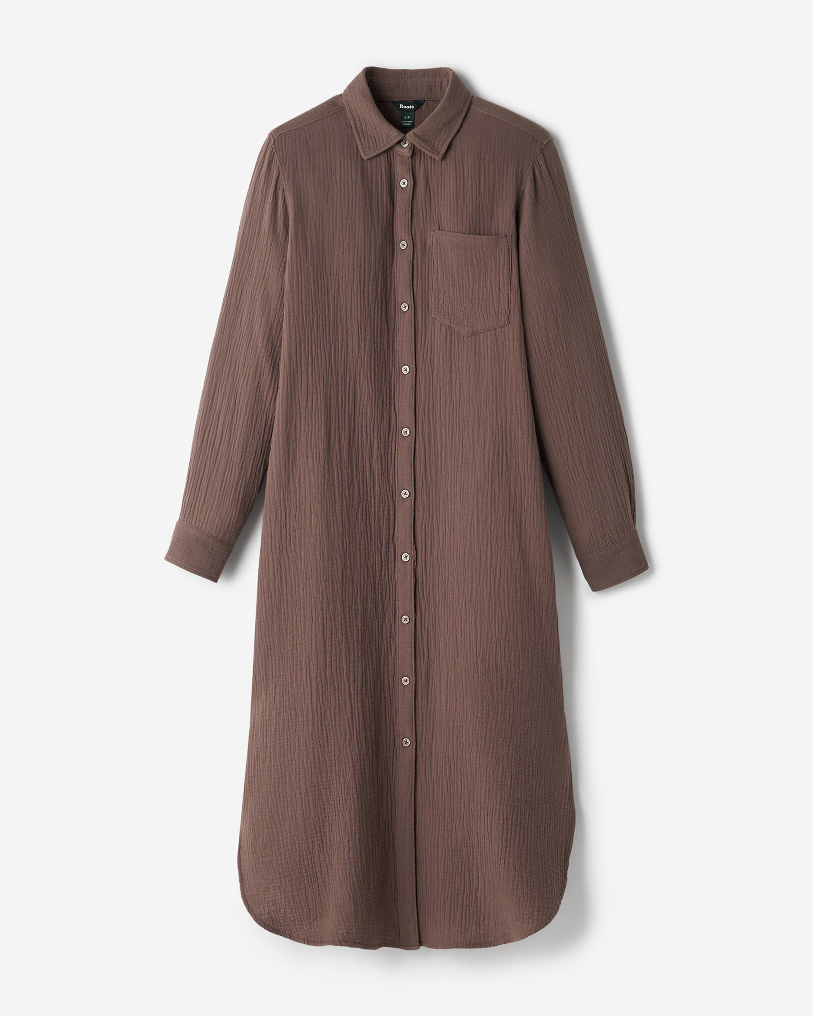 Isla Cotton Gauze Shirt Dress