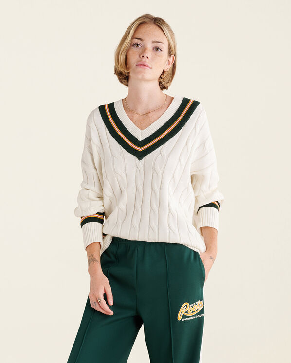 Cable Tennis Sweater