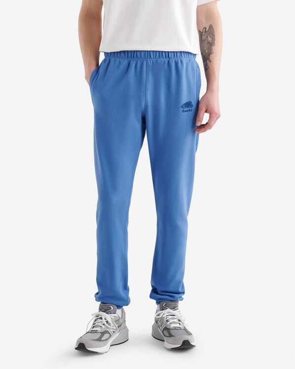 Pantalon original en jersey bouclette en coton bio 
