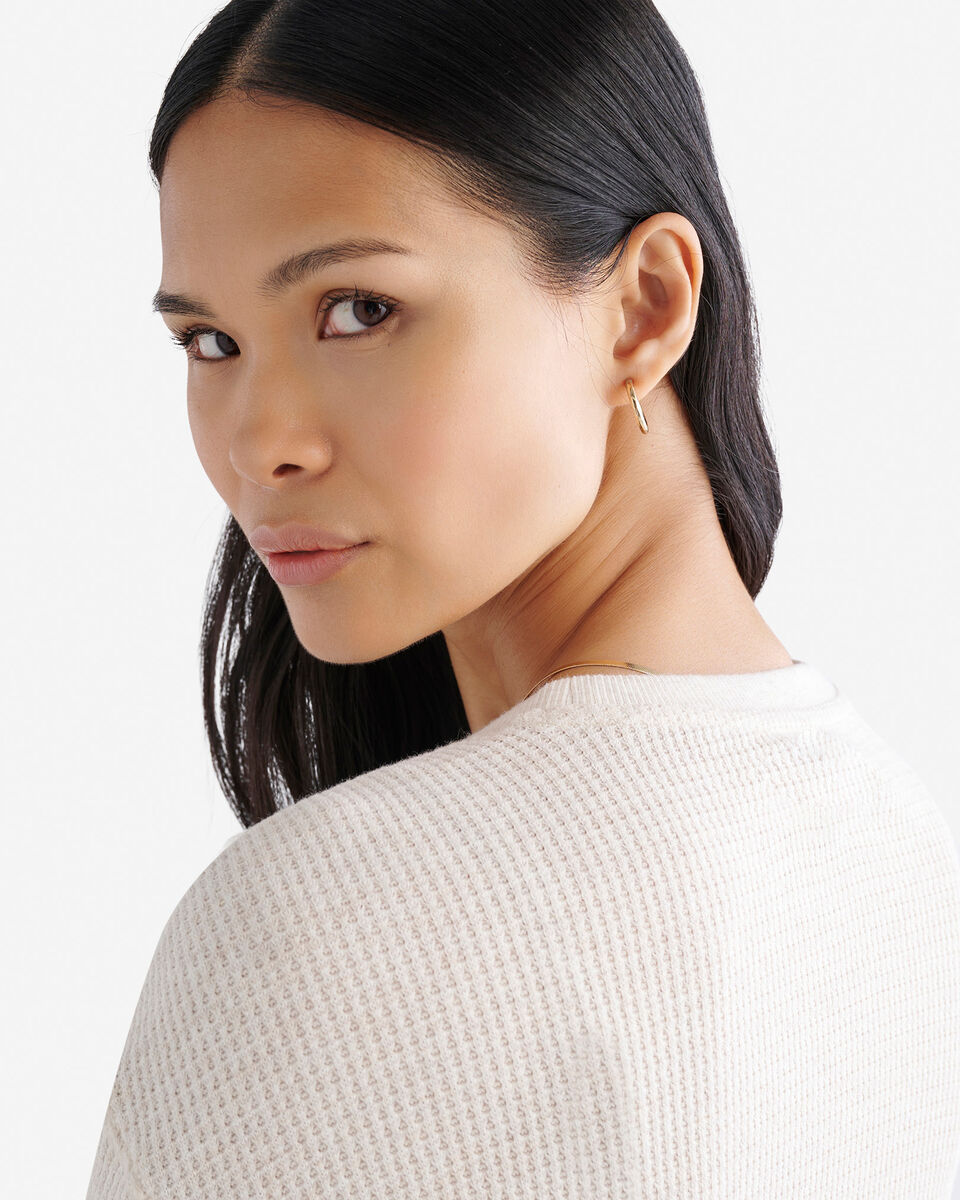 Waffle Long Sleeve Top