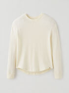 Waffle Long sleeve Top