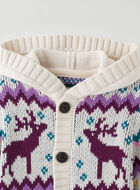 Baby Fair Isle Hoodie Sweater