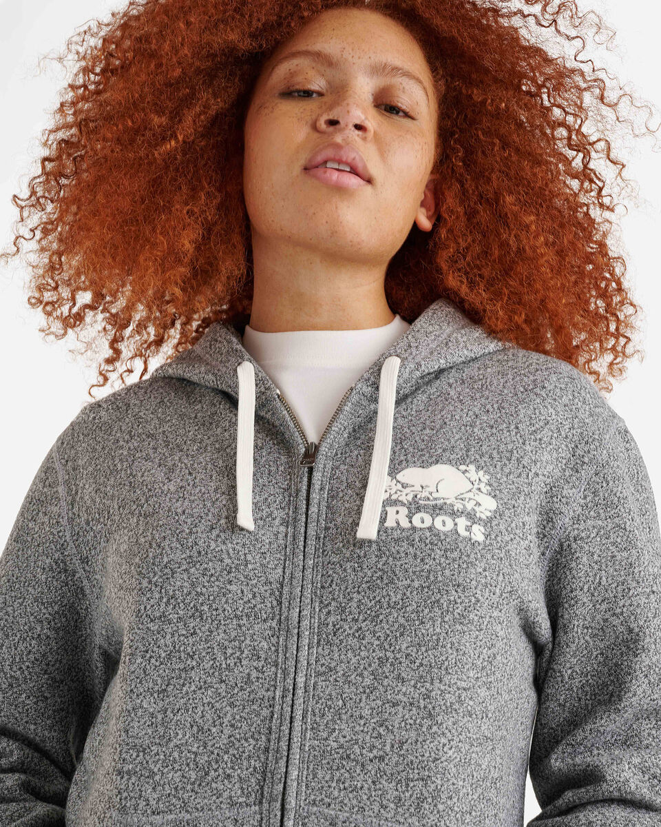 Roots Organic Original Full Zip Hoodie Gender Free. 5