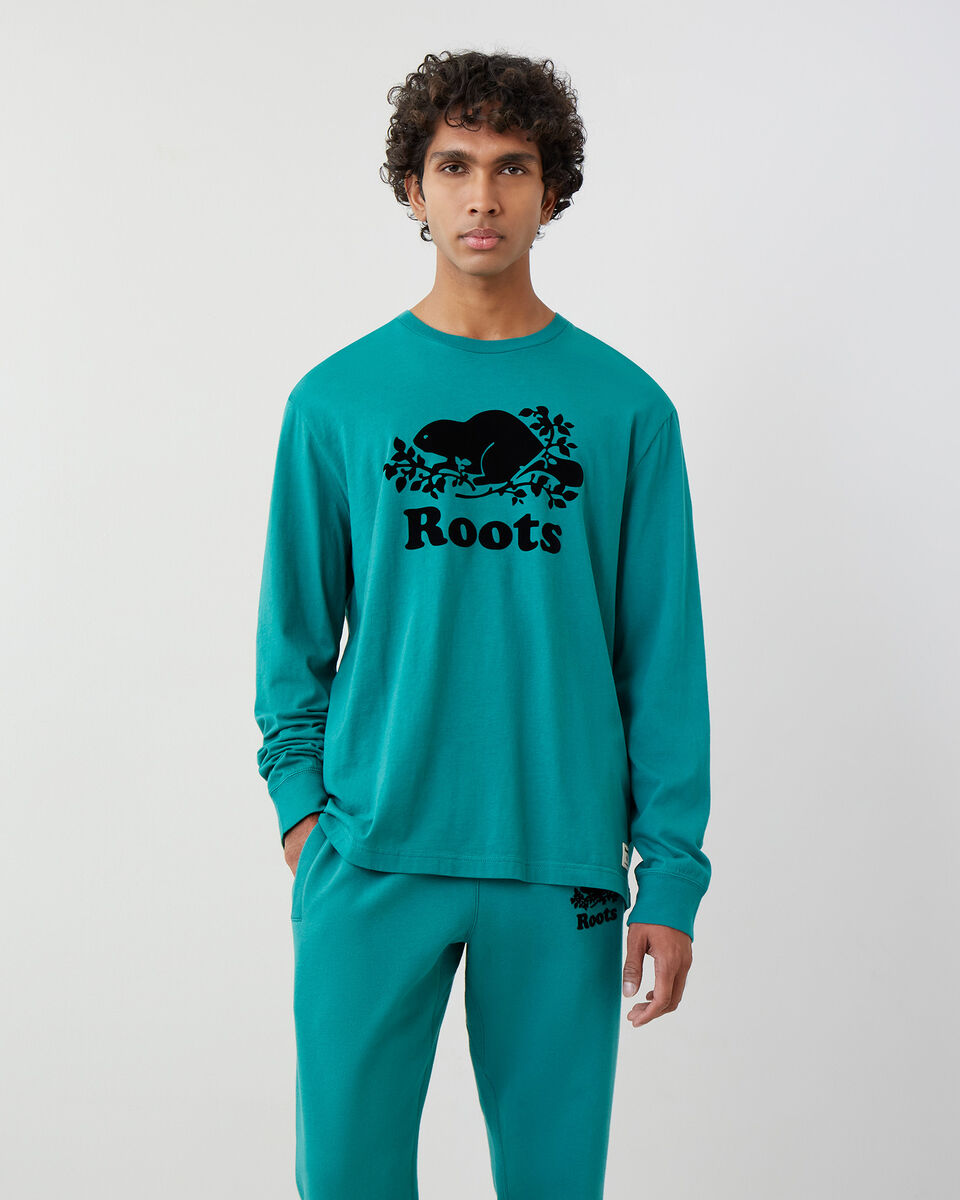 Mens Cooper Beaver Long Sleeve T-Shirt