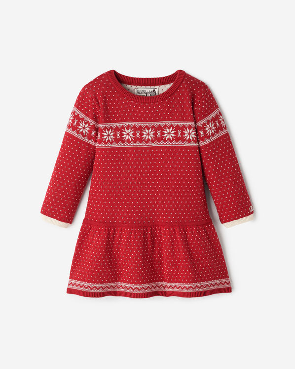 Baby Cabin Fair Isle Sweater Dress