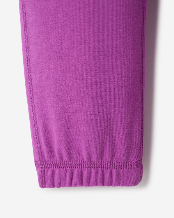 Pantalon original ajusté en molleton de coton bio pour enfants