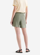 Linen Pleated Walking Short 3.5 Inch