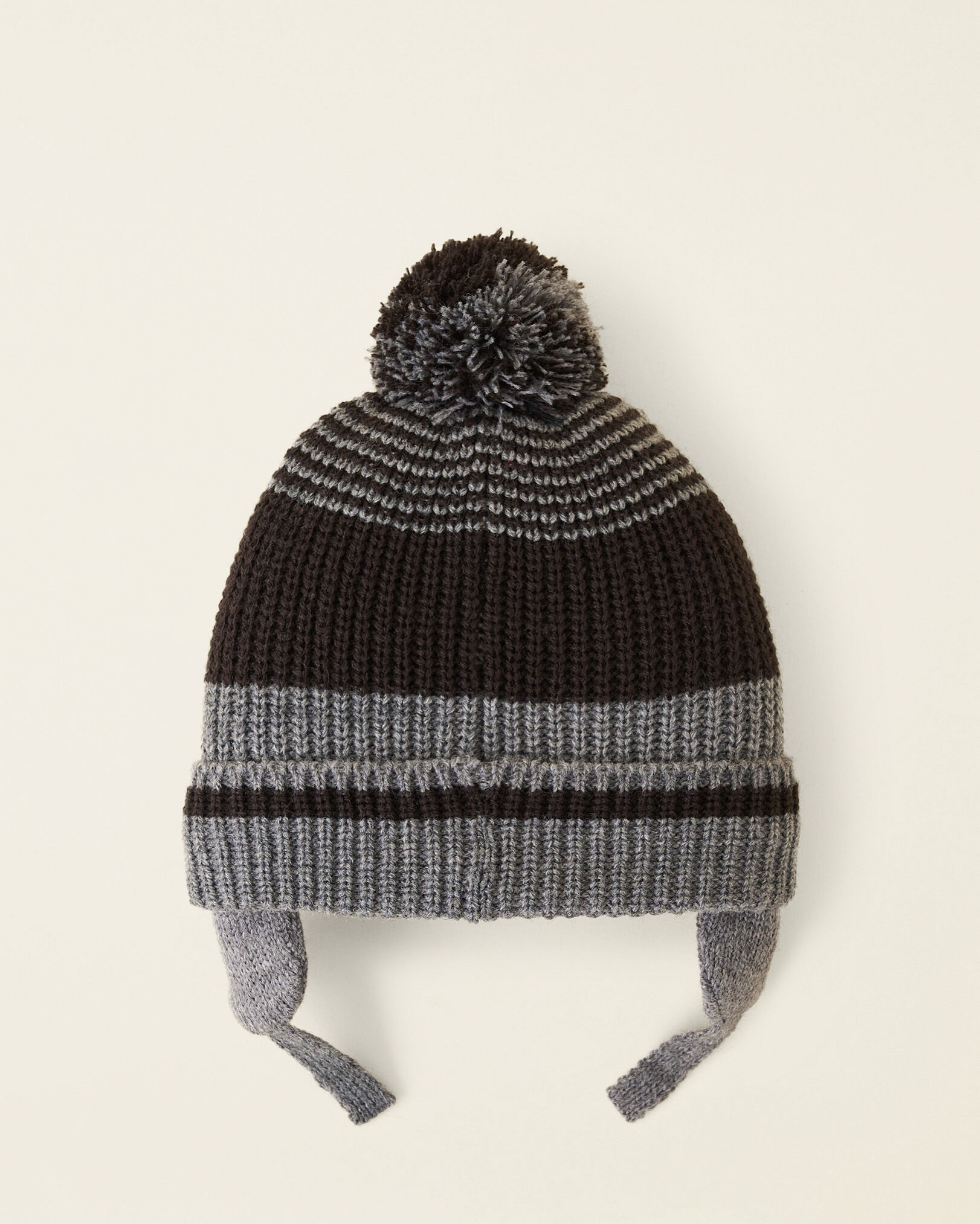 Tuque à rayure Cabane pour tout-petits et bébés