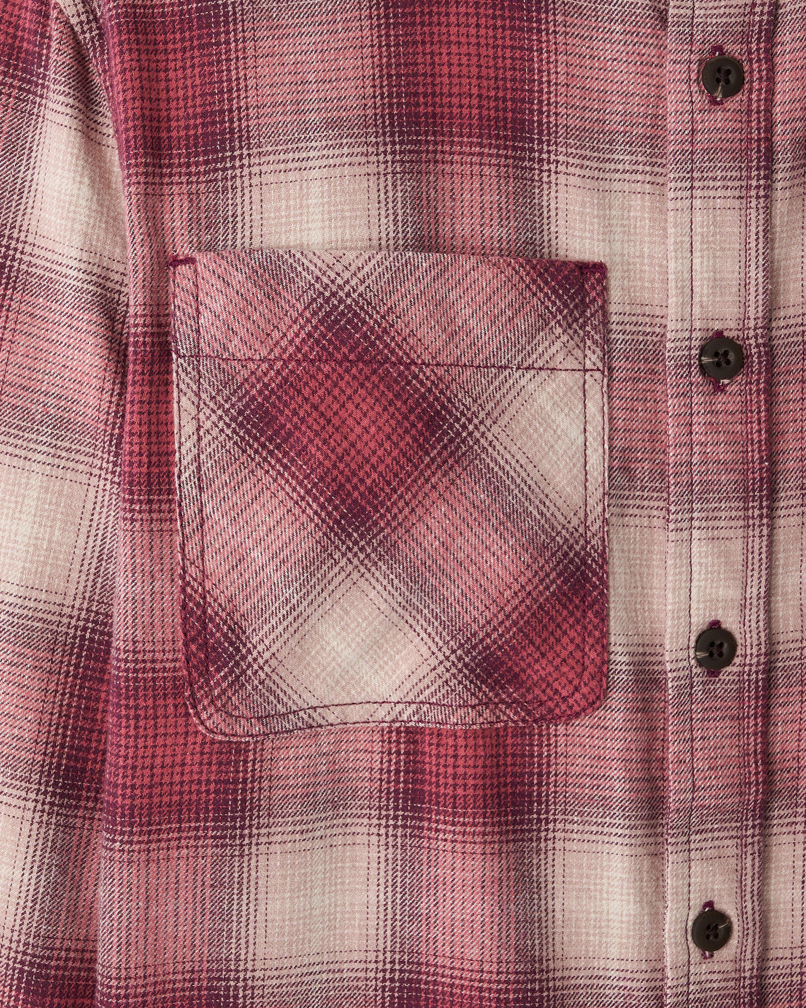 Kids Relaxed Plaid Shirt