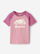 T-shirt style baseball Cooper en coton bio pour tout-petits
