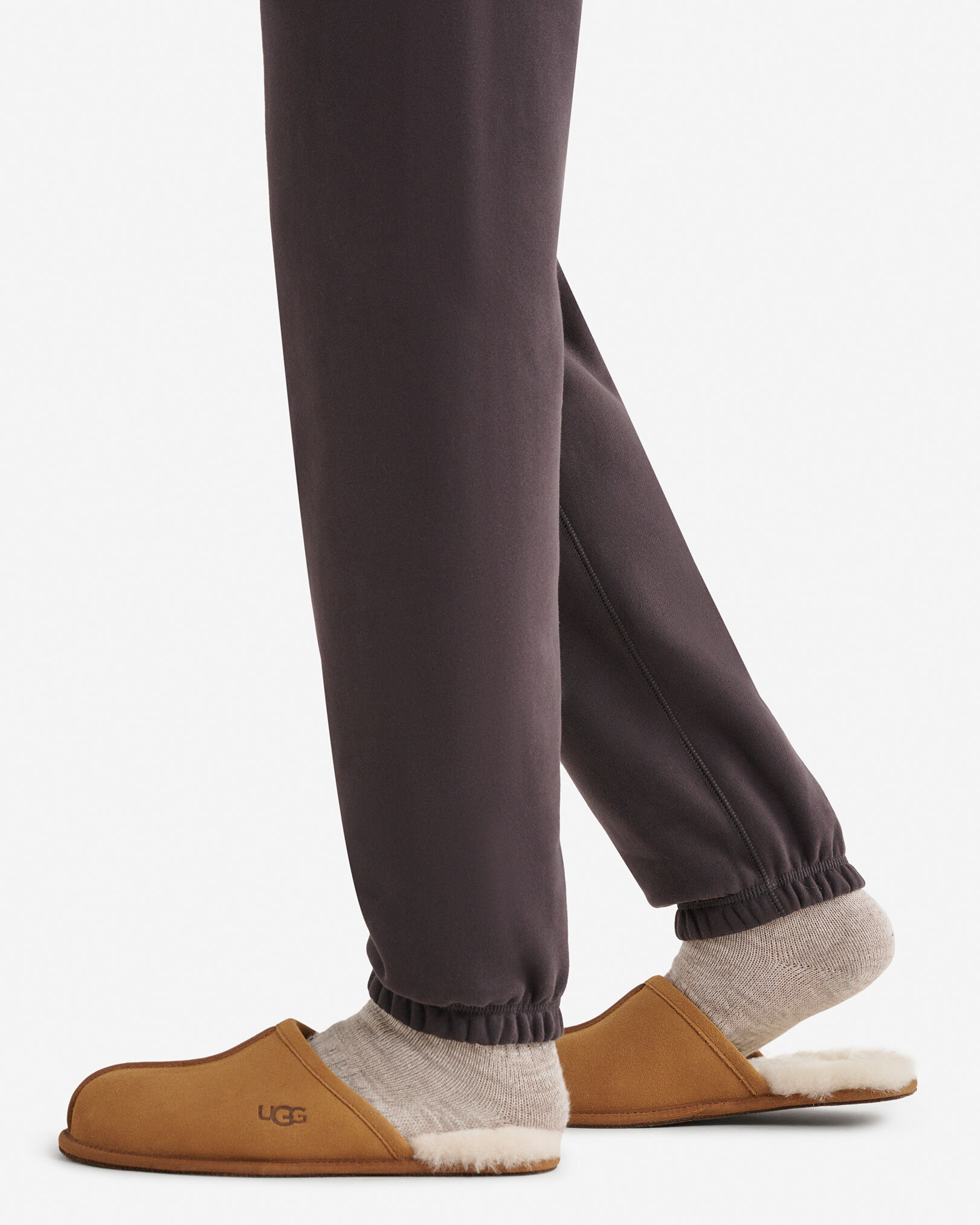 Plaid Applique Sweatpant