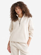 Organic Cooper Relaxed Quarter Zip Stein