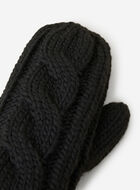 Womens Olivia Cable Mitten