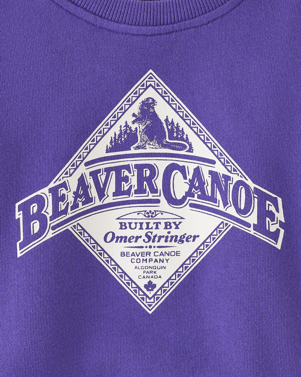 Baby Beaver Canoe Relaxed Crew Sweatshirt