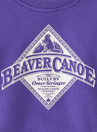 Baby Beaver Canoe Relaxed Crew Sweatshirt