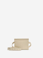 Sac-ceinture double en cuir Nuage