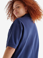 RBA Oversized Short Sleeve Pocket Polo 