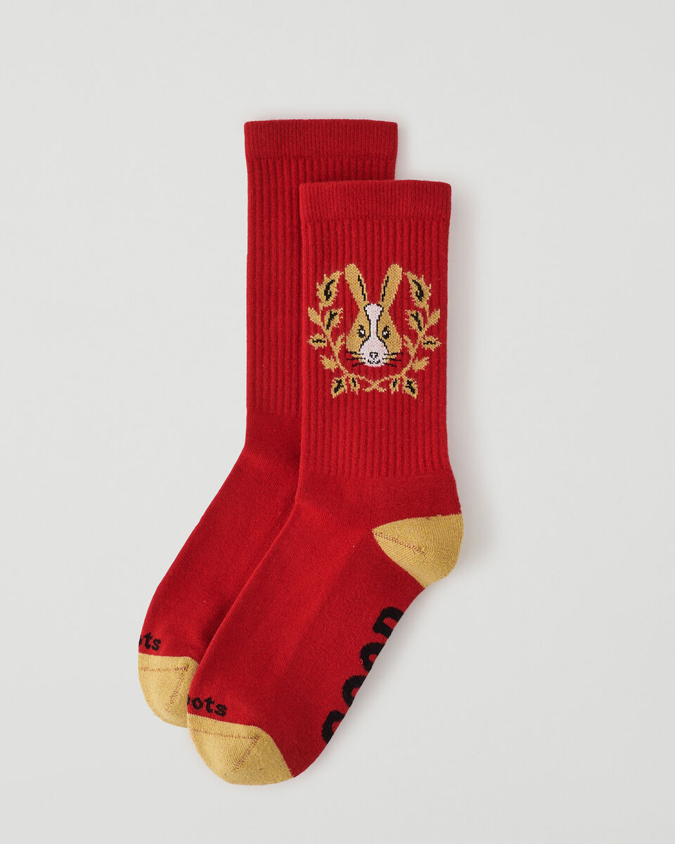 Adult Lunar New Year Sock