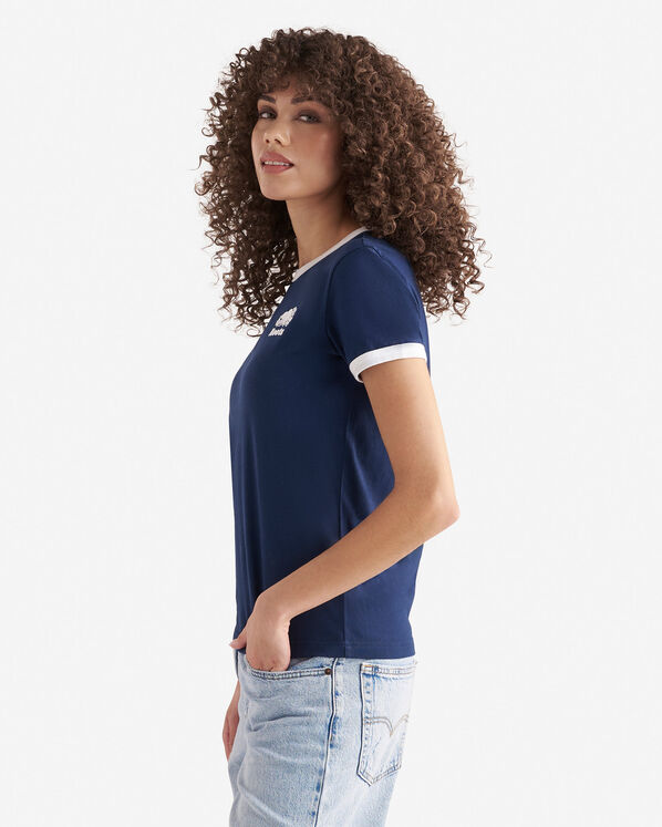 Womens Organic Cooper Ringer T-Shirt